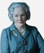 The New Look 2024 Glenn Close Blue Blazer