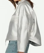 The Racer Chrome Sliver Jacket
