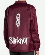 The Sopranos Slipknot Maroon Windbreaker Jacket 