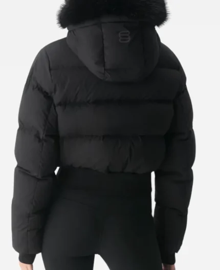 The Super Chalet Puff Black Down Puffer Jacket