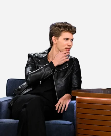 The Tonight Show Austin Butler Leather Jacket