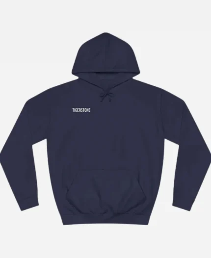 Tiger Stone Blue Hoodie