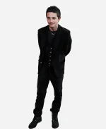 Timothée Chalamet 83rd Golden Globe Awards Black Suit