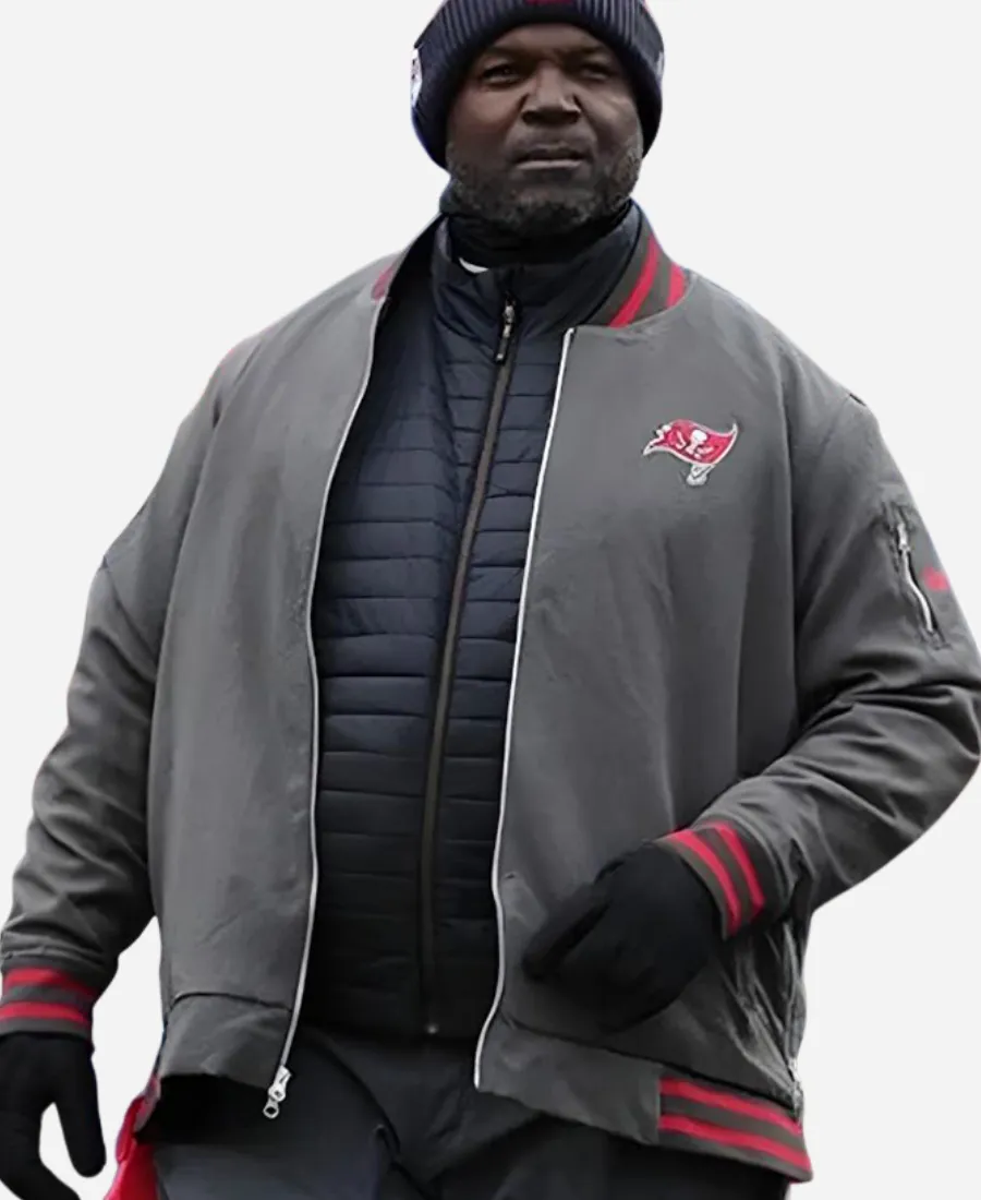 Todd Bowles Buccaneers Coach Black Jacket Todd Bowles Buccaneers Coach Black Jacket
