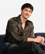 Tom Blyth Brown Shirt