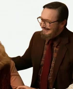 Tom Up Here 2023 John Hodgman Brown Wool Coat