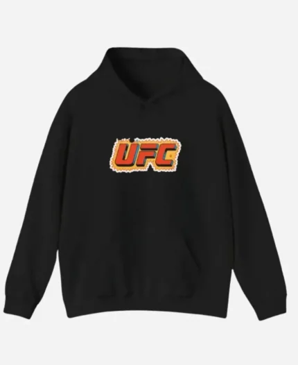 UFC 324 Old Vegas Black Hoodie