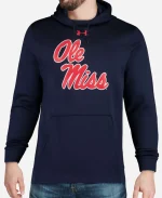 Under Armour Ole Miss Rebels Navy Hoodie