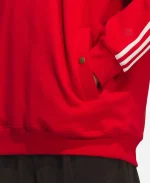 Unisex Adidas Chinese New Year LNY 2026 Red Pullover Hoodie