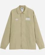 Unisex Adidas x Oasis Tour Coach Khaki Jacket