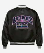 Unisex Avirex x Starter Super Bowl LX Black Satin Jacket