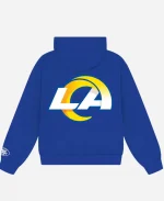Unisex Bad Bunny x NFL Los Angeles Rams Concho Blue Hoodie