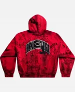 Unisex Balenciaga  Skater Red Zip-up Hoodie - For Sale