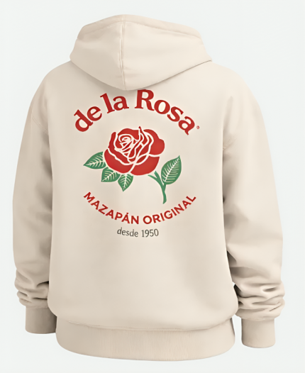 Unisex De La Rosa Mazapan Beige Pullover Hoodie