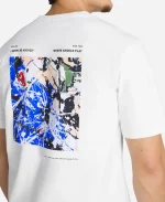 Unisex Manchester United x Adidas Stone Roses White Pullover T-Shirt