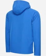 Unisex Milano Cortina 2026 Olympics Blue Softshell Hooded Jacket