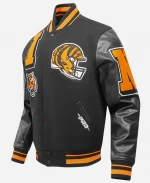 Unisex NFL Cincinnati Bengals Mashup Rib Black Varsity Jacket