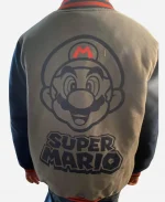 Unisex Nintendo Super Mario Varsity Bomber Jacket - For Sale