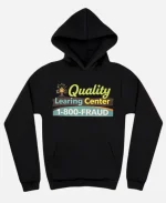 Unisex Quality Learning Center Black Pullover Hoodie - For Sale