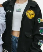 Unisex Stoney Clover Lane x '47 2026 Super Bowl LIX Black Full-Zip Jacket