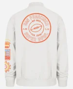 Unisex Stoney Clover Lane x '47 2026 Super Bowl LX Black Twill Bomber Jacket