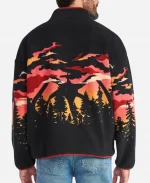 Unisex Stranger Things Black Quarter Zip Jacket 