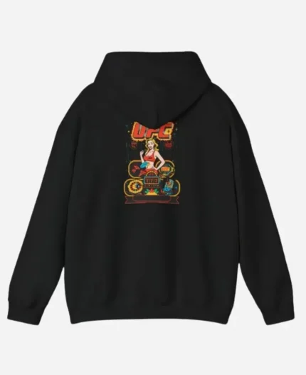 Unisex Ultimate Fighting Championship 324 Old Vegas 2026 Black Hoodie