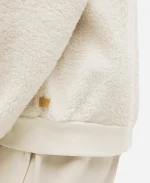 Unisex lululemon Lunar New Year 2026 Textured White Fleece Bomber Jacket