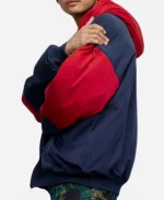 Martine Rose Big Business Quilted Zip Up Hooded Jacket