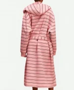 Valentine's Day 2026 Parke Pink Striped Robe