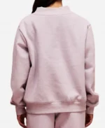 Valentine's Mockneck Sweatshirt in Grey