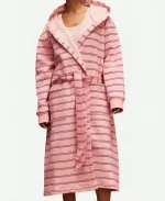 Valentine's Striped Robe
