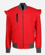 Valkyrie Apex Legends Red Bomber Jacket
