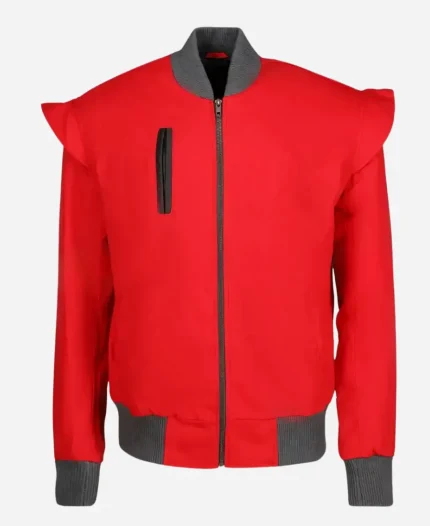 Valkyrie Apex Legends Red Bomber Jacket