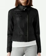 Vanessa Marano Switched at Birth Season 4 Bay Kennish Black Biker Jacket