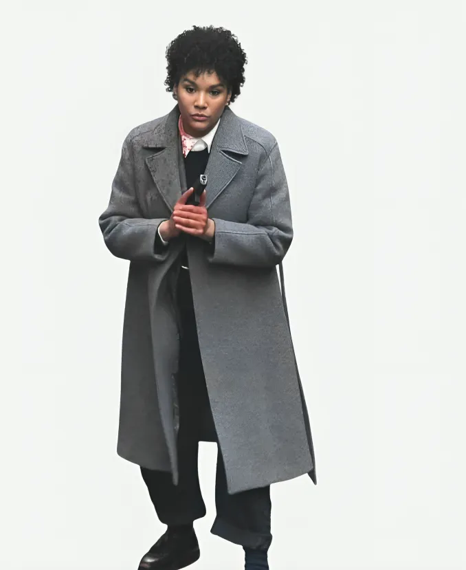 Verona Parker Grey Trench Coat Verona Parker Grey Trench Coat