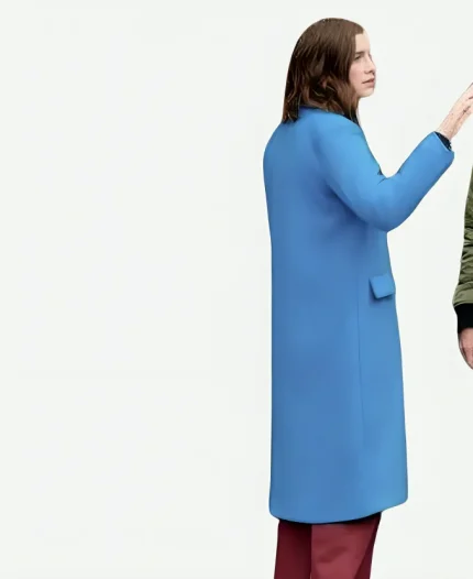 Vic Michaelis Round And Round Trench Coat - Blue