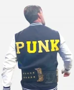 WWE CM Punk Steiner Bros Wool Varsity Jacket