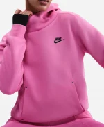 Women's Nike Sportswear Tech Pink Pullover Hoodie 