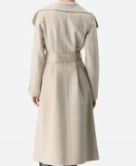 Women's The Portfolio Double-Faced Beige Wool Coat