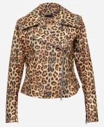 Womenswear Spring Summer Rita Ora Leopard Print Jacket
