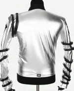 World Tour Michael Jackson Silver Jacket