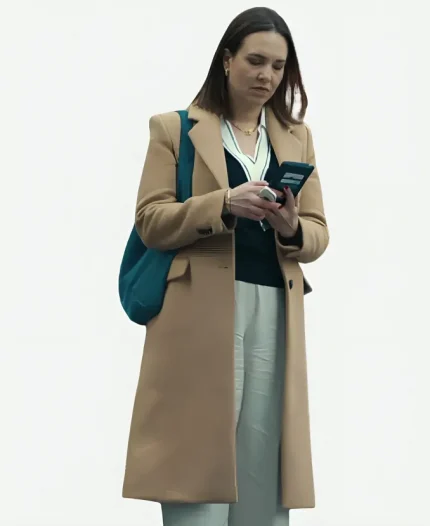 Yvonne Previdi Brown Coat