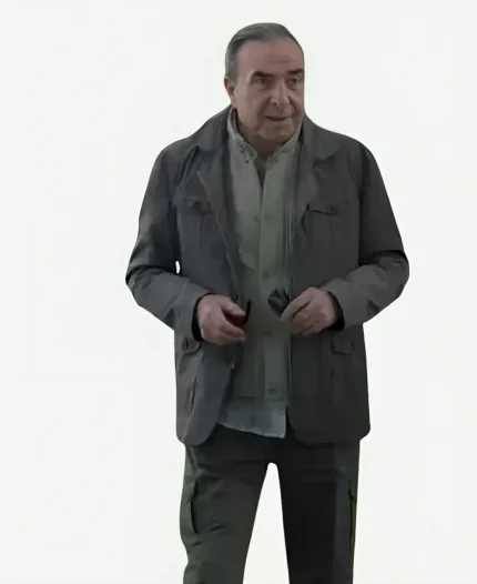 Zafer Ergin As the Crow Flies S01 Sulhi Grey Cotton Jacket