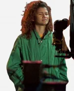 Zendaya Euphoria S03 Green Jacket