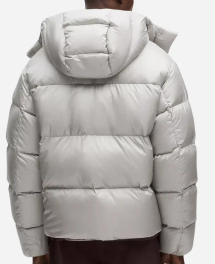 lululemon Always Down Grey Hooded Puffer Jacket