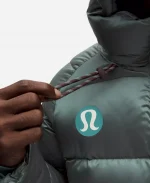 lululemon Team Canada Winter Olympics 2026 Green Hooded Puffer Jacket