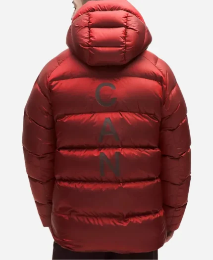 lululemon Winter Olympics 2026 Team Canada Red Puffer Jacket