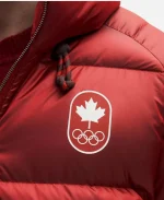 lululemon Winter Olympics 2026 Team USA Canada Red Puffer Jacket