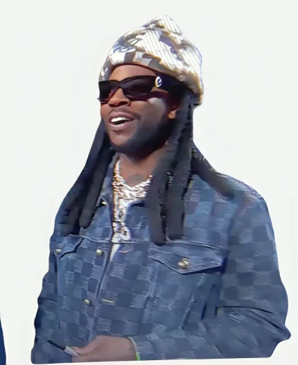 2026 NBA All-Star Game Burna Boy Denim Jacket